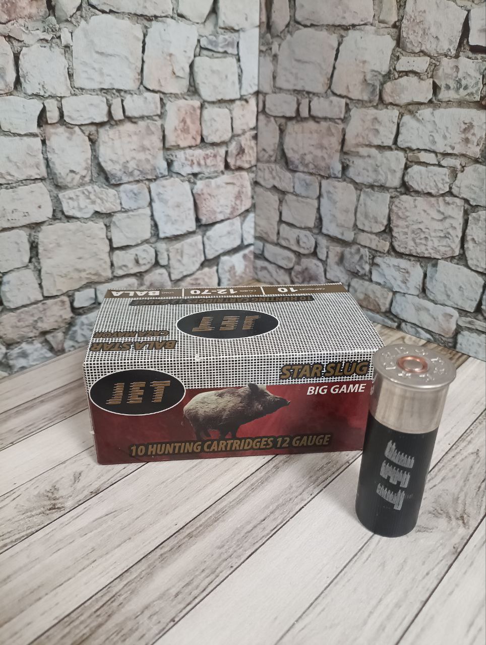 Патрон 12/70, JET, Пуля Star Slug (10 шт)