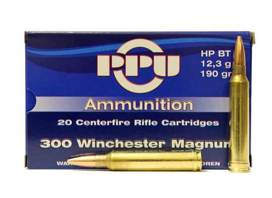 Патрон PRVI Partizan 300WinMag HPBT 12.3g (20 шт)