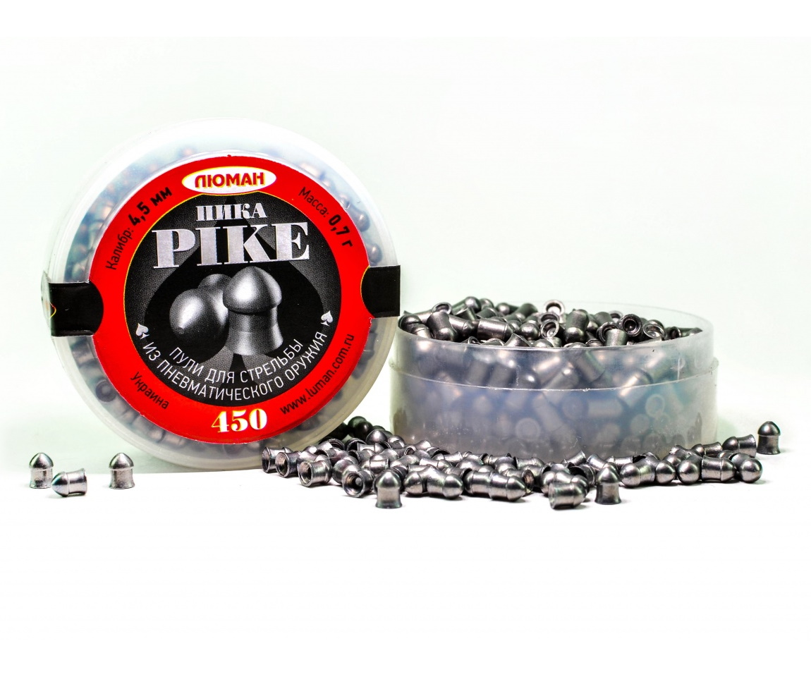 Пуля пневм. "Pike" 0,7г. 4,5мм.(450шт.)