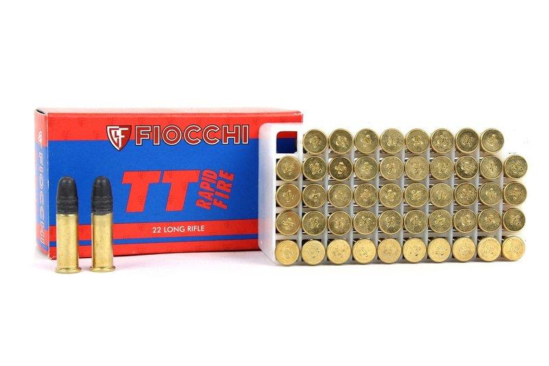 Патрон Fiocchi калибр 22LR TT Rapid Fire 40grn (50 шт)