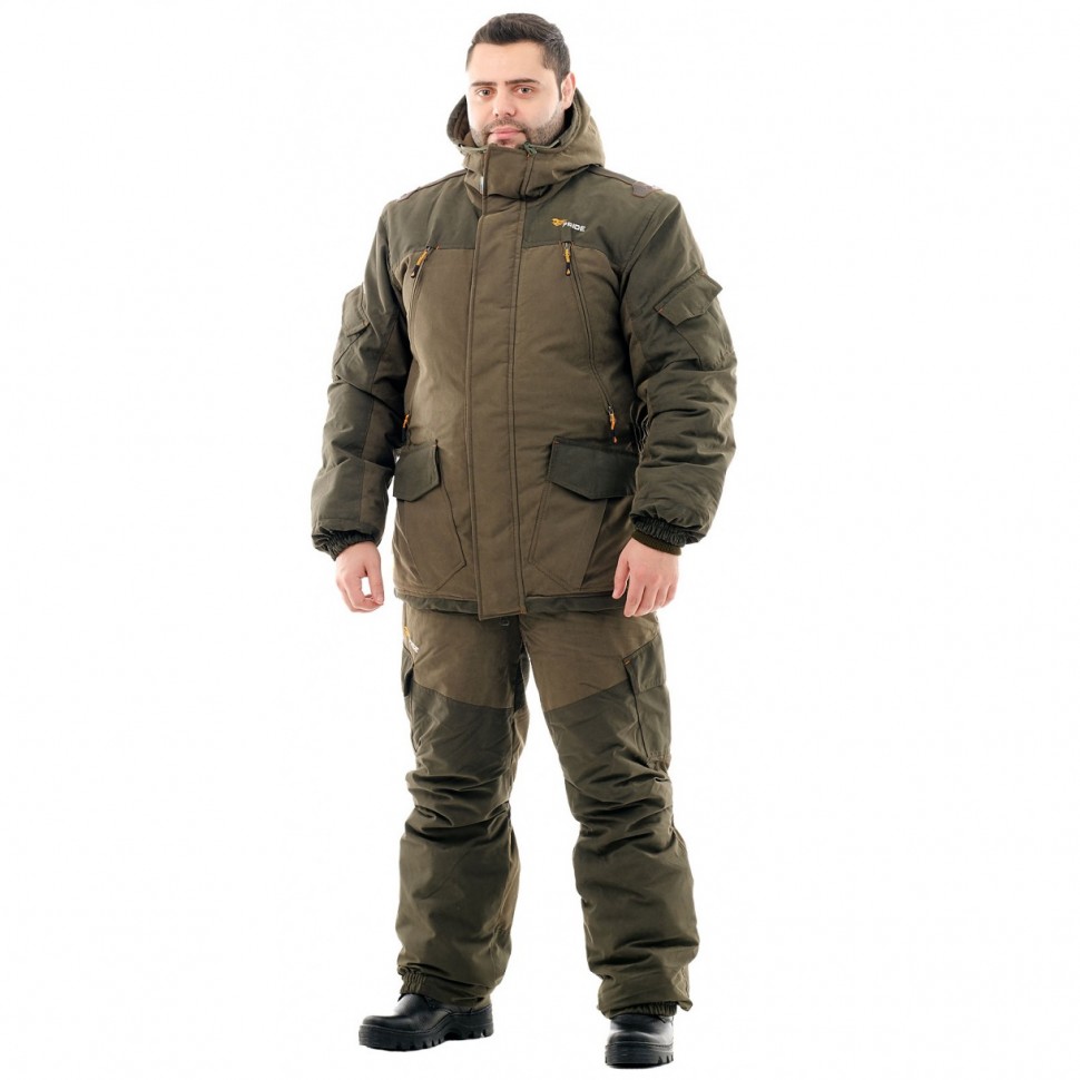 Костюм Novatex PRIDE "Магнум Зима" (исландия, хаки) р-р 56-58/182-188