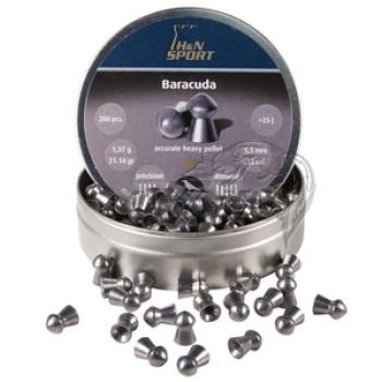 Пульки HN Baracuda 5,5 мм, 1,37г., (200 шт.)