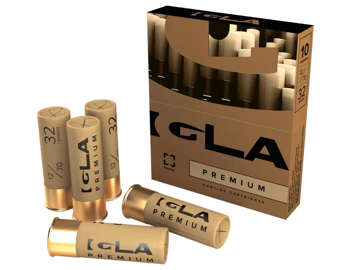 Патрон 12/70 Азот, IGLA Premium, Дробь №5 32г (10шт)