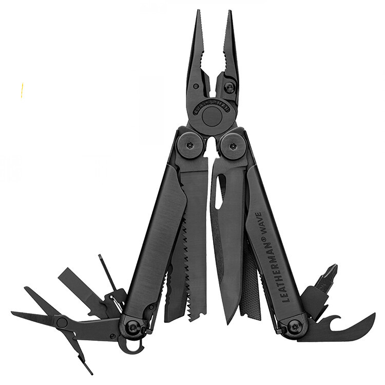 Мультиинструмент Leatherman Wave Plus Black