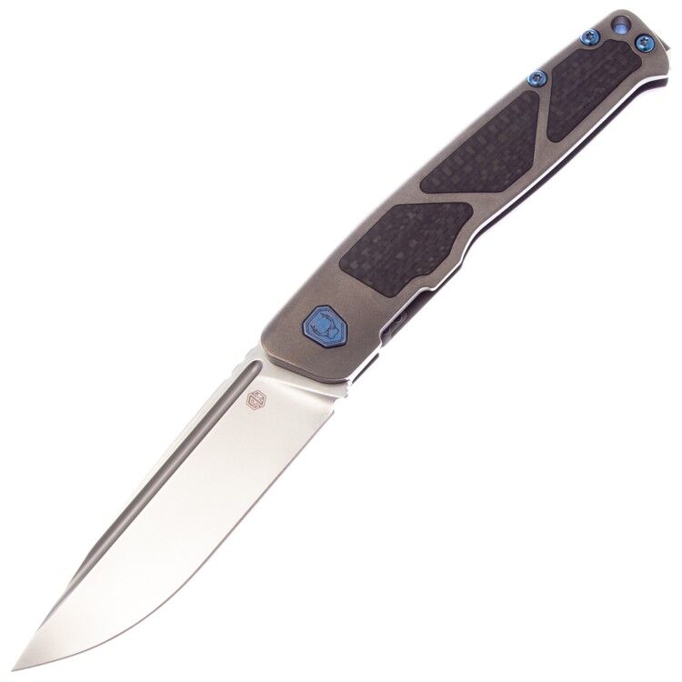 Нож Rike Knife Aragil M390 Dark Gray Ti/Carbon Fiber
