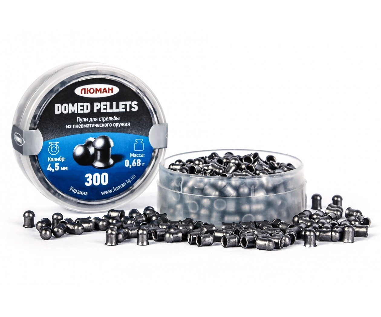 Пуля пневм. "Domed pellets" 0,68г. 4,5мм.(300шт.)