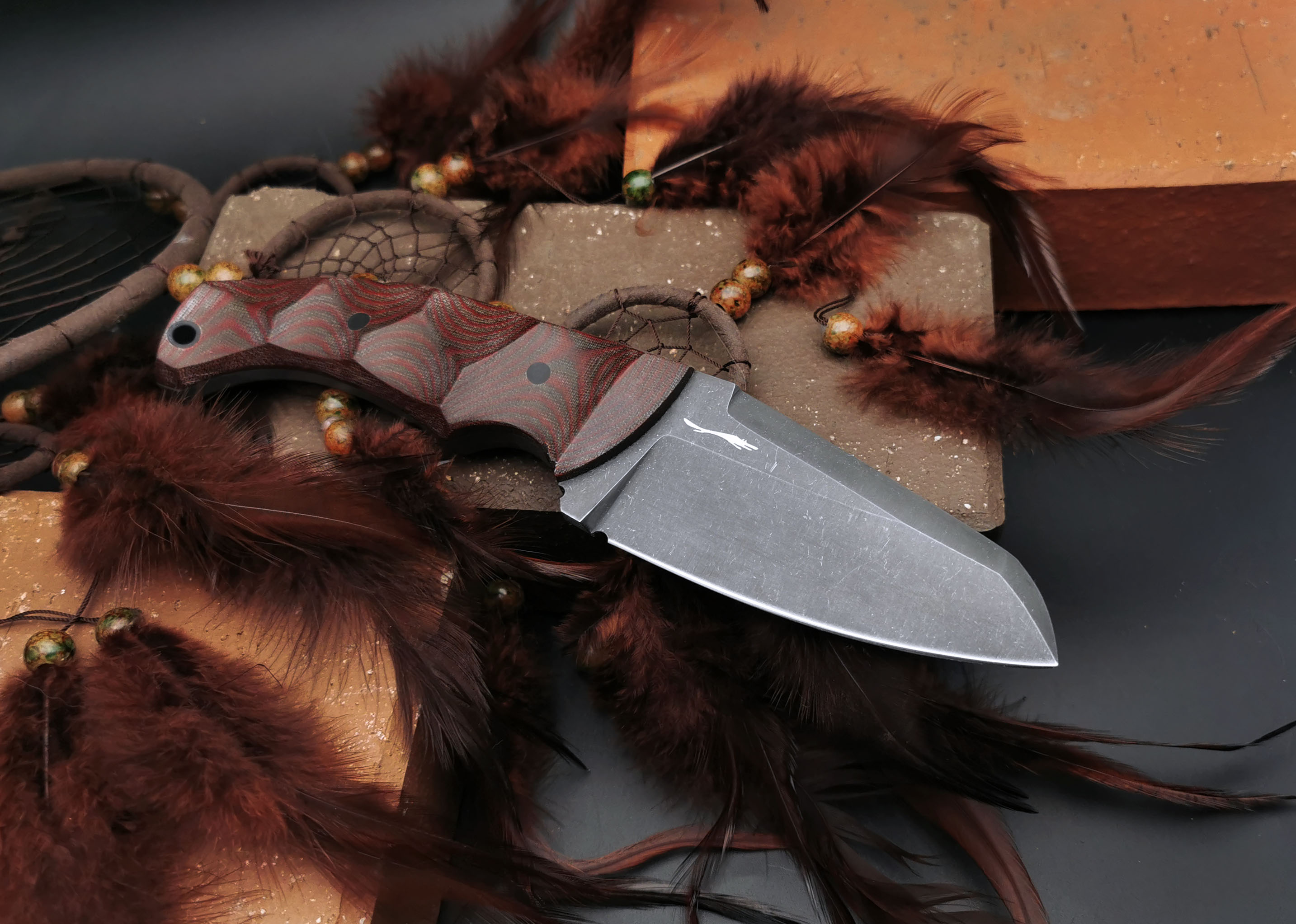 Нож Волчий век "СКВОЗНЯК BRUTAL EDITION" N690