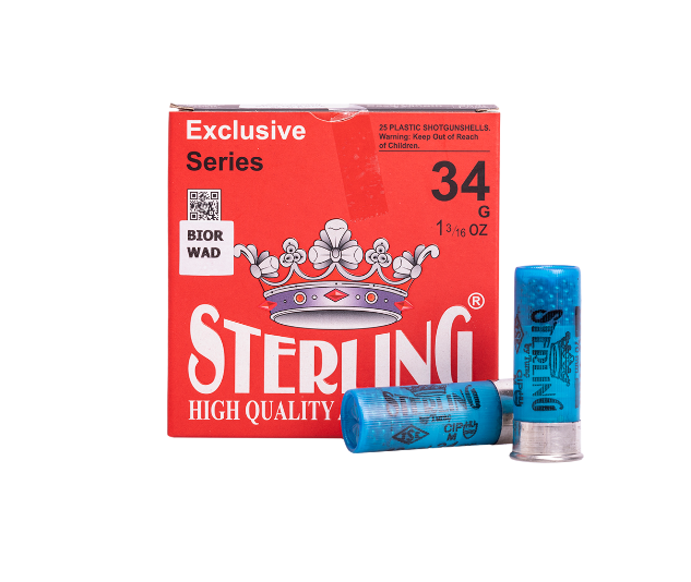 Патрон 12/70, Sterling, Дробь №3, 34г (25 шт)