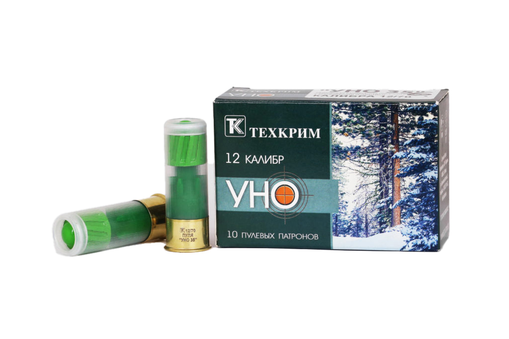 Патрон 12/70 Техкрим УНО-Э 35г. (10 шт)