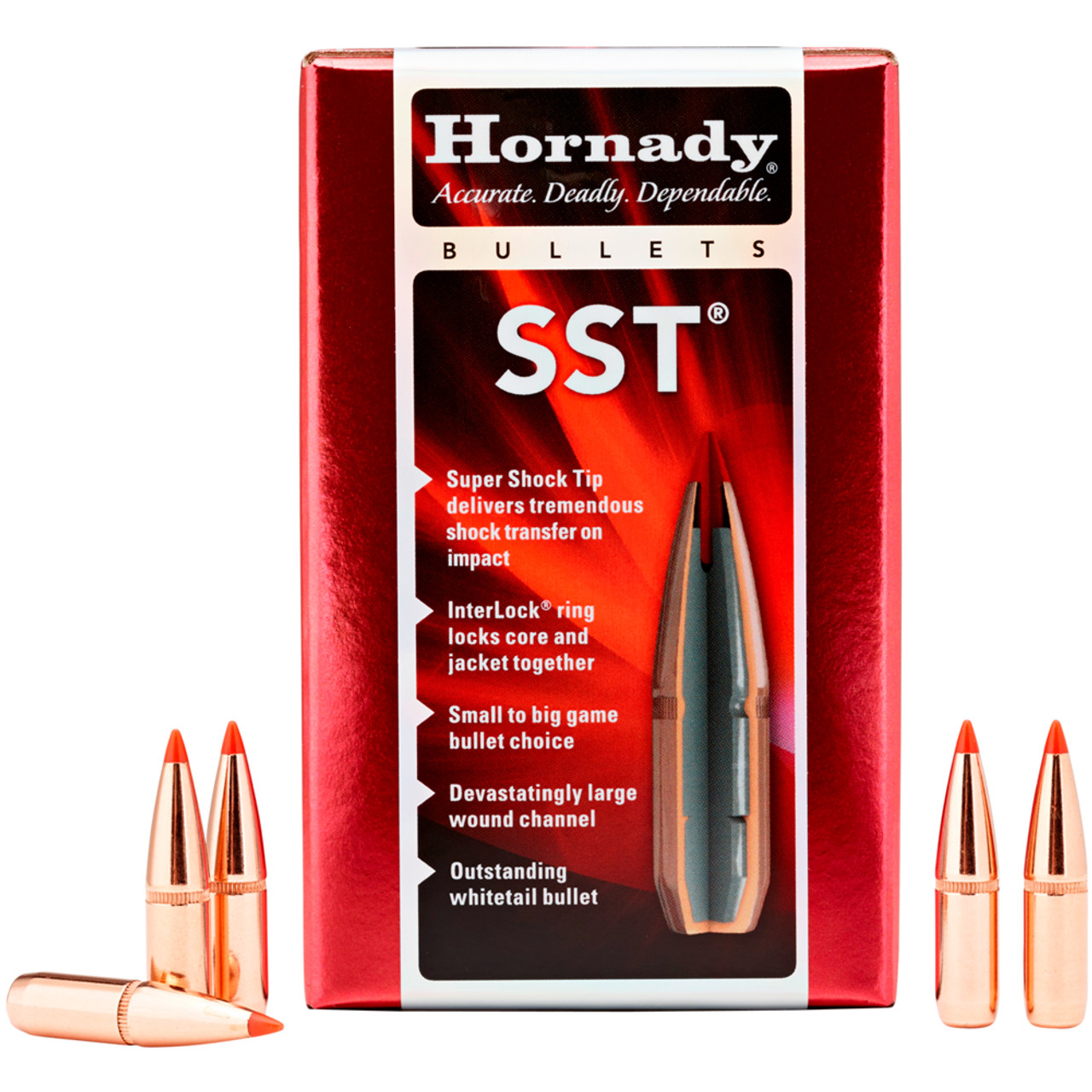 Пули Hornady SST 165 30 кал. (100шт.)