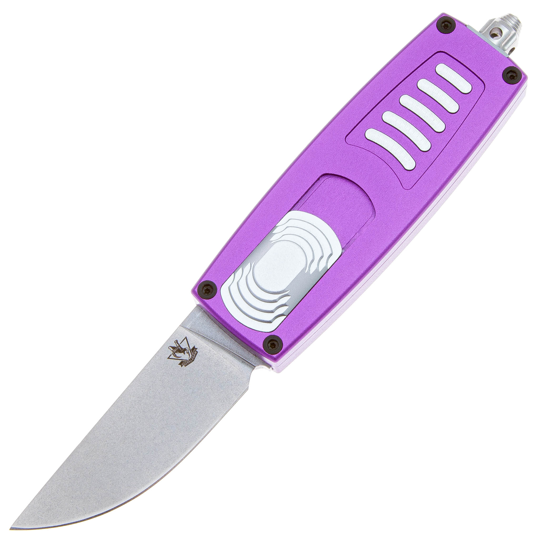 Нож Steelclaw Криптон-03 D2 Purple Aluminium