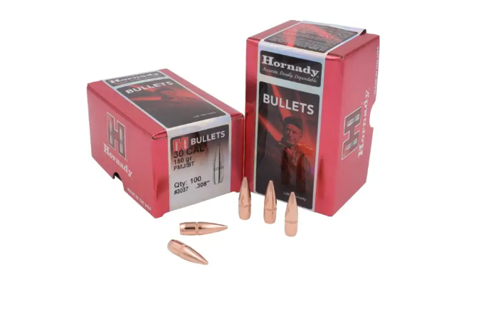 Пули Hornady FMJ-BT 150gr .308 (100шт)