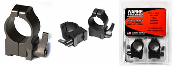 Крепления Warne CZ527 1" 25,4 мм QD High 2B1LM