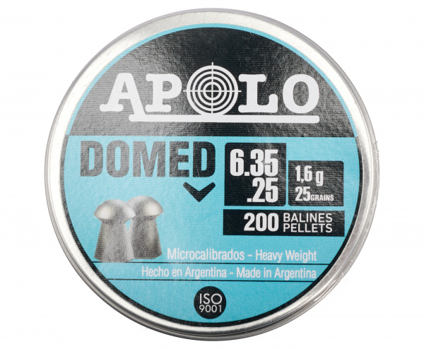 Пуля пневм. Apolo "Domed" 6,35к 33gr(200шт.)