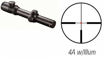 Прицел Bushnell  Elite M 1,25-4x24 #E1224, сетка 4A с подсветкой