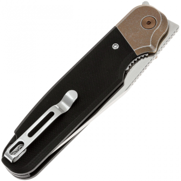 Нож складной Rapax Buddy Black G10 Satin 