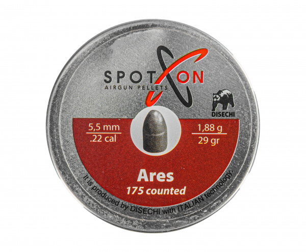 Пуля пневм. Spoton Ares 5,5мм 1,88гр (175шт)
