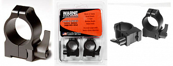 Крепления Warne CZ527 1" 25,4 мм QD Medium 1B1LM