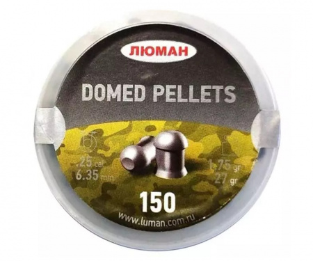 Пуля пневм. "Domed pellets" 1,75 г. 6,35мм.(150шт.) 