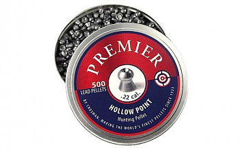 Пуля пневматическая "Crosman Premier Hollow Point", 4,5 мм., 7,9 гран (500 шт.)