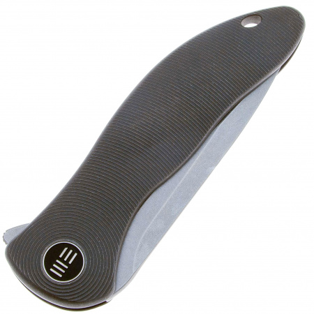 Нож We Knife Synergy 2 v2, CPM-20CV, Grey Titanium 