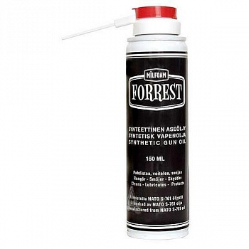Масло для оружия Milfoam Forrest Synthetic-100% Oil, 150 мл аэрозоль