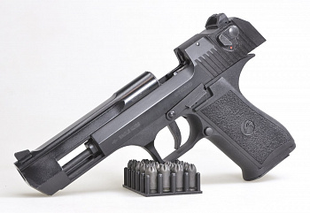 Пистолет охолощенный "Desert Eagle KURS" (черный) калибр 10TK
