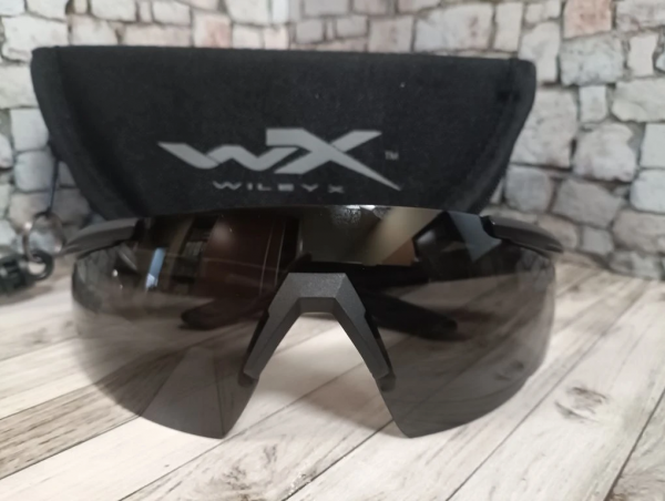 Очки Wiley X SABER ADV Matte Black Clear+Grey (футляр) 