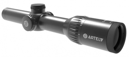 Прицел оптический ARTELV CRS 1-4x24 SFP 30mm с подсв. 