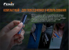 Фонарь Fenix E01R V2.0 черный