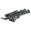 Сошки Vector Optics 6-9" на антабку(карбон, регул.винт, переходник на weaver) 15,5-23см 