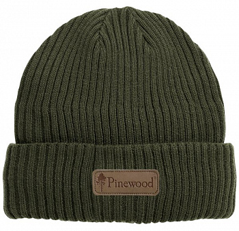 Шапка зимняя Pinewood New Stoten (зеленый, черный, белый)