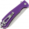 Нож Daggerr Smoke Eater Serrated Purple DL 