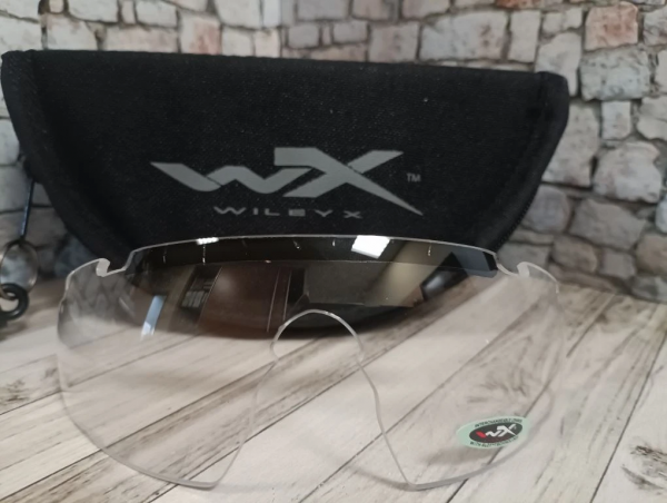 Очки Wiley X SABER ADV Matte Black Clear+Grey (футляр) 