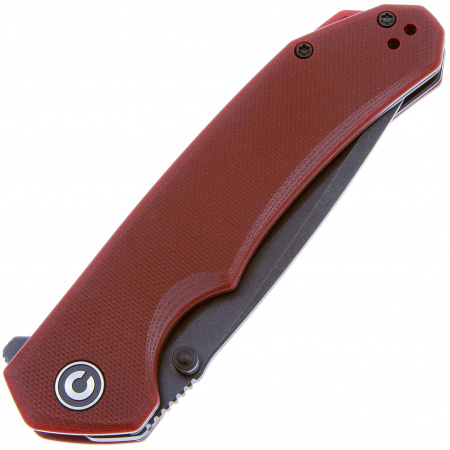 Нож CIVIVI Brazen Tanto, D2, Burgundy G10 