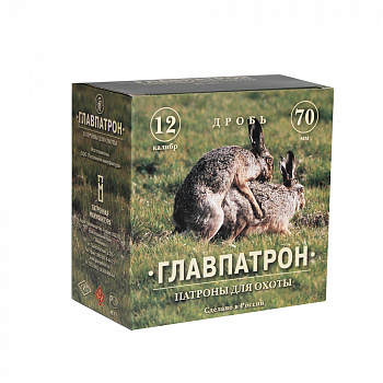 Патрон 12/0к Главпатрон Дробь 36г (25 шт)