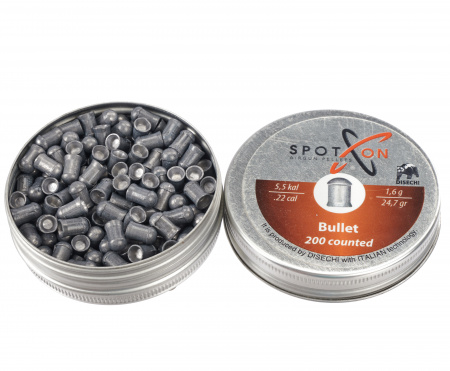 Пуля пневм. Spoton Bullet 5,5мм 1,6гр (200шт) 