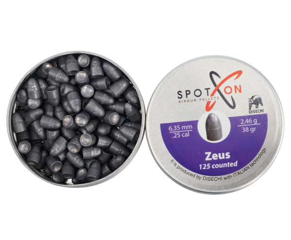 Пуля пневм. Spoton Zeus 6,35мм 2,46гр (125шт) 