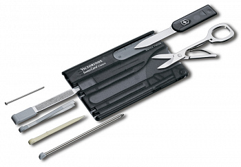 Швейцарская карта Victorinox SwissCard Onyx (черный)
