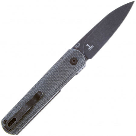 Нож Kizer Feist(XL) Front Flipper Black Micarta 154CM 