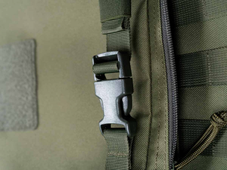 Кейс тактический Vektor зеленый капрон, рюкз.лямки, 110х30х6см 