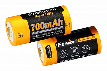 Аккумулятор Li-ion Fenix ARB-L16-700U 16340