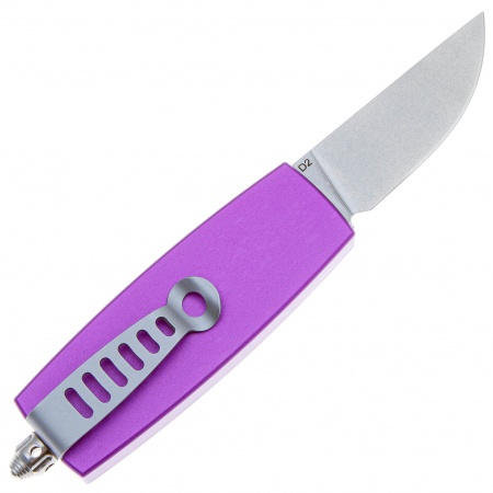 Нож Steelclaw Криптон-03 D2 Purple Aluminium 