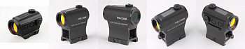 Коллиматорный прицел Holosun PARALOW HS503C на Weaver