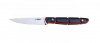 Нож фиксированный NCC "Viper" red-black, satin G10 