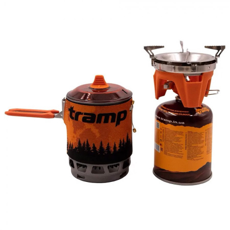 Система для приготвления пищи Tramp 1 л (оранжевый)