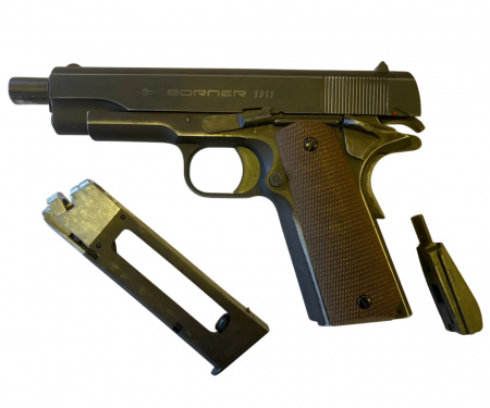 Пистолет пневм. Borner 1911 Blowback калибр 4,5 
