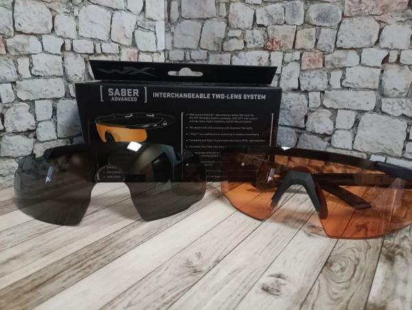 Очки Wiley X  SABER ADV Smoke/Light Rust Matte Black