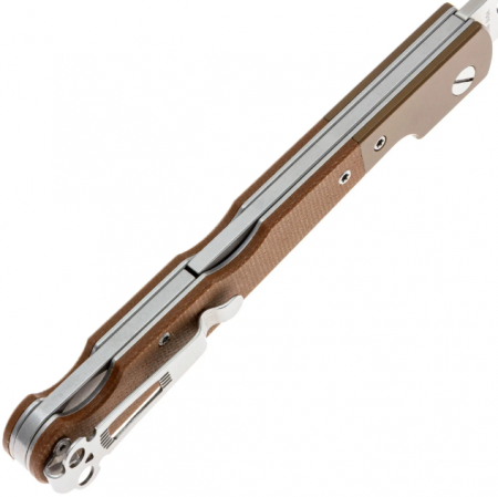 Нож Daggerr Corso Brown Micsrta Satin 