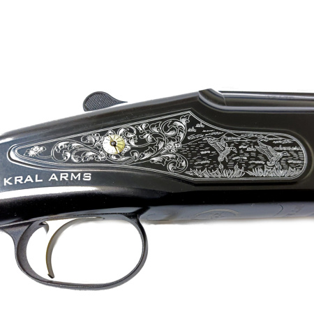 Ружье Kral Arms ST500, кал. 12/76, орех, черн., эжектор, L=710mm 